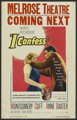 I Confess Poster with Hanger