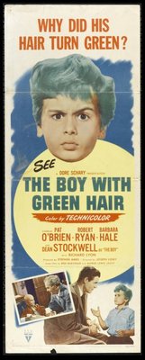 The Boy with Green Hair Poster with Hanger