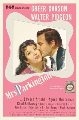 Mrs. Parkington Wooden Framed Poster