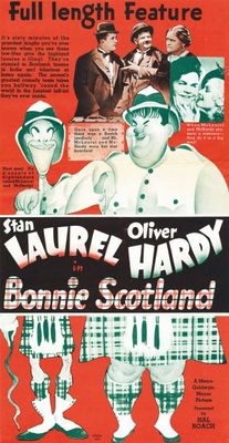 Bonnie Scotland Poster with Hanger