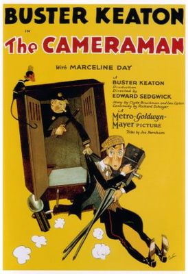 The Cameraman Canvas Poster