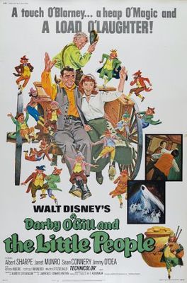 Darby O'Gill and the Little People Wooden Framed Poster