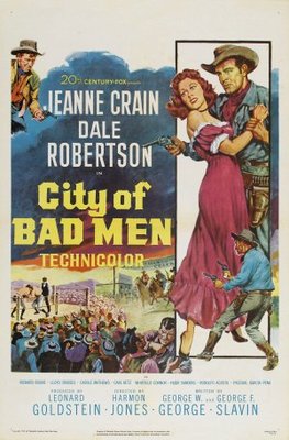 City of Bad Men Wooden Framed Poster