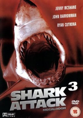 Shark Attack 3: Megalodon Metal Framed Poster