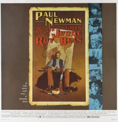 The Life and Times of Judge Roy Bean Canvas Poster