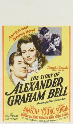 The Story of Alexander Graham Bell Wooden Framed Poster