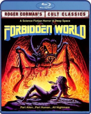Forbidden World Poster with Hanger