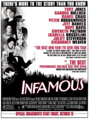 Infamous Poster with Hanger