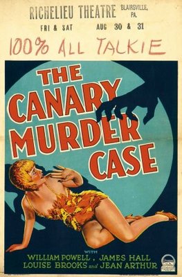 The Canary Murder Case Metal Framed Poster