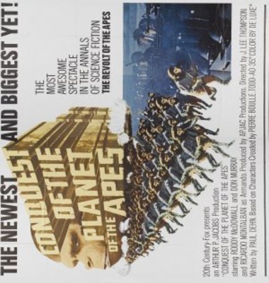 Conquest of the Planet of the Apes Poster with Hanger