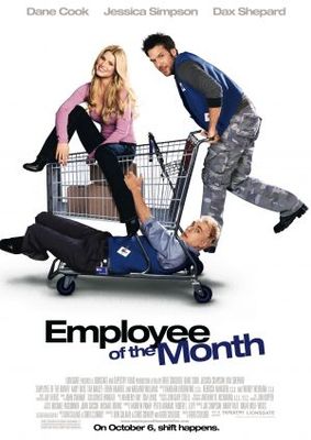 Employee Of The Month Wooden Framed Poster