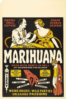 Marihuana Poster with Hanger