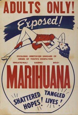 Marihuana Wooden Framed Poster