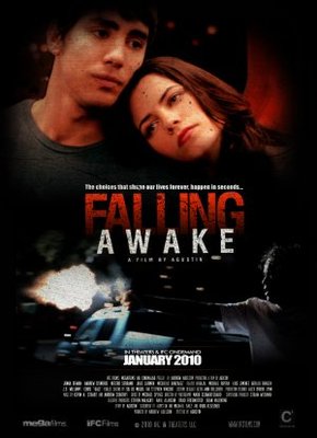 Falling Awake Poster with Hanger