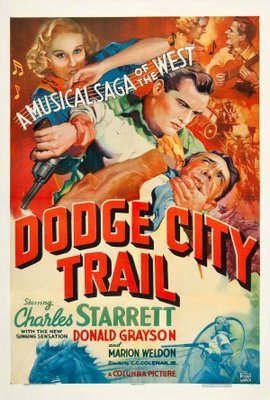 Dodge City Trail Poster with Hanger