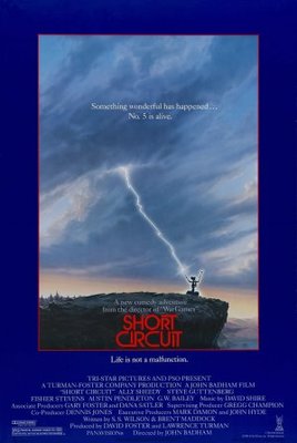 Short Circuit Poster with Hanger