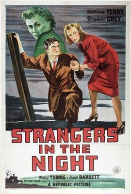 Strangers in the Night Wooden Framed Poster