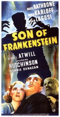 Son of Frankenstein Wooden Framed Poster