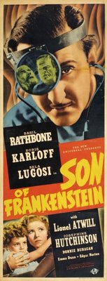 Son of Frankenstein Metal Framed Poster