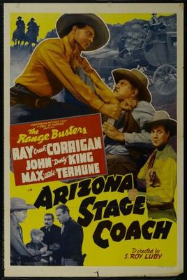 Arizona Stage Coach Wooden Framed Poster