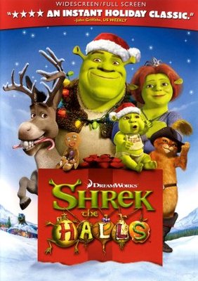 Shrek the Halls Wooden Framed Poster