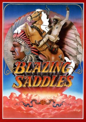 Blazing Saddles Wooden Framed Poster