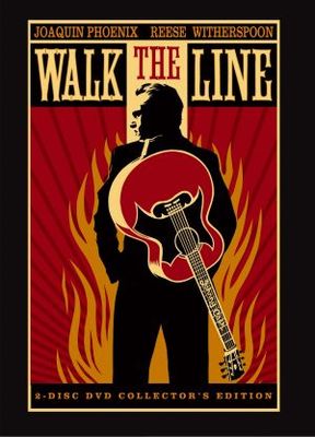 Walk The Line Metal Framed Poster