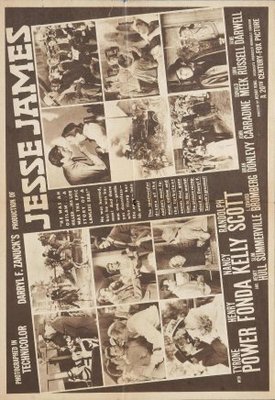 Jesse James Wooden Framed Poster