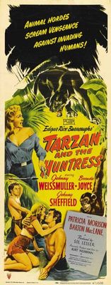 Tarzan and the Huntress Poster with Hanger