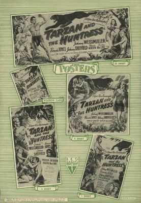 Tarzan and the Huntress Metal Framed Poster