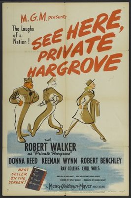 See Here, Private Hargrove Poster with Hanger