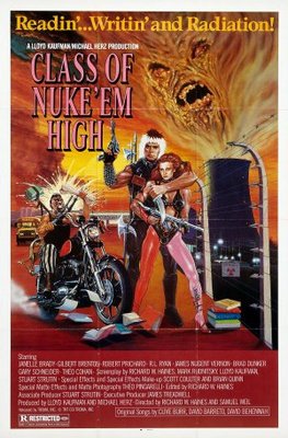 Class of Nuke 'Em High Metal Framed Poster