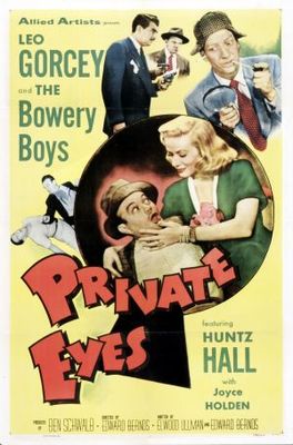 Private Eyes Poster with Hanger