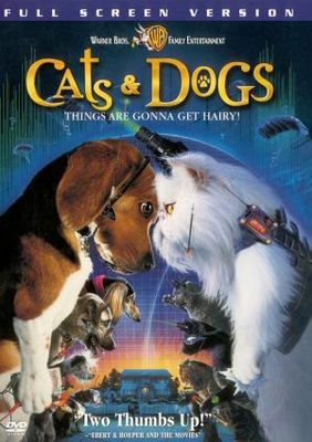 Cats & Dogs Metal Framed Poster