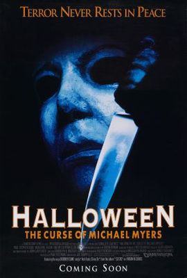 Halloween: The Curse of Michael Myers Wooden Framed Poster