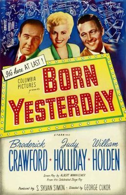Born Yesterday Poster with Hanger