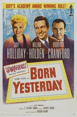 Born Yesterday Poster with Hanger
