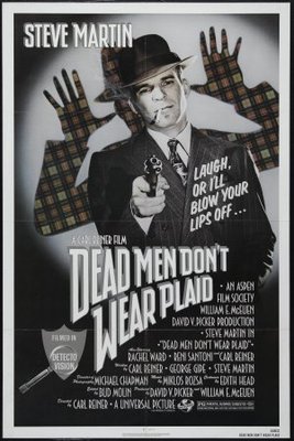 Dead Men Don't Wear Plaid Poster with Hanger