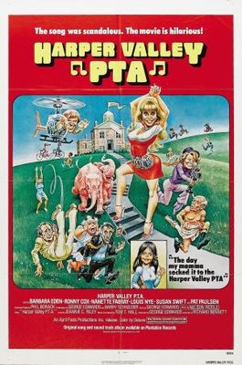 Harper Valley P.T.A. Poster with Hanger