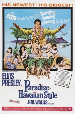 Paradise, Hawaiian Style Poster with Hanger