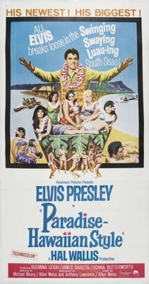 Paradise, Hawaiian Style Poster with Hanger