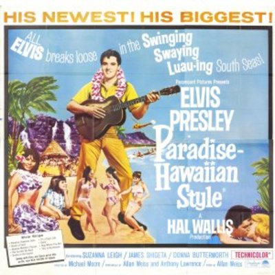 Paradise, Hawaiian Style Canvas Poster