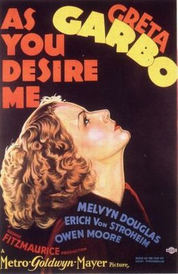 As You Desire Me Wooden Framed Poster