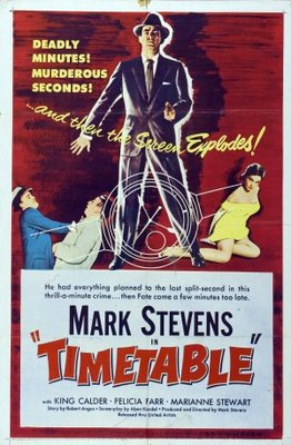 Time Table Metal Framed Poster