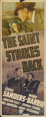 The Saint Strikes Back poster
