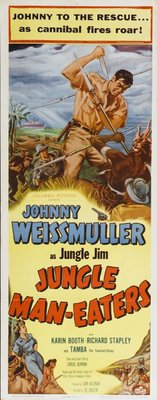 Jungle Man-Eaters Poster with Hanger