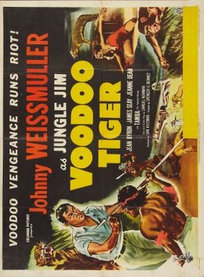 Voodoo Tiger Poster with Hanger