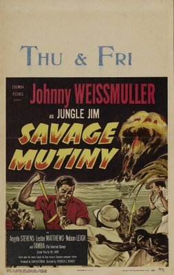 Savage Mutiny Wooden Framed Poster