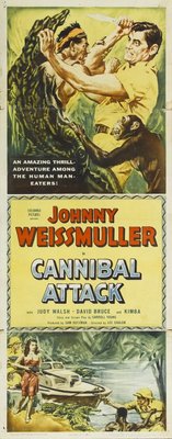 Cannibal Attack Metal Framed Poster