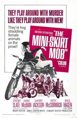 The Mini-Skirt Mob Wooden Framed Poster